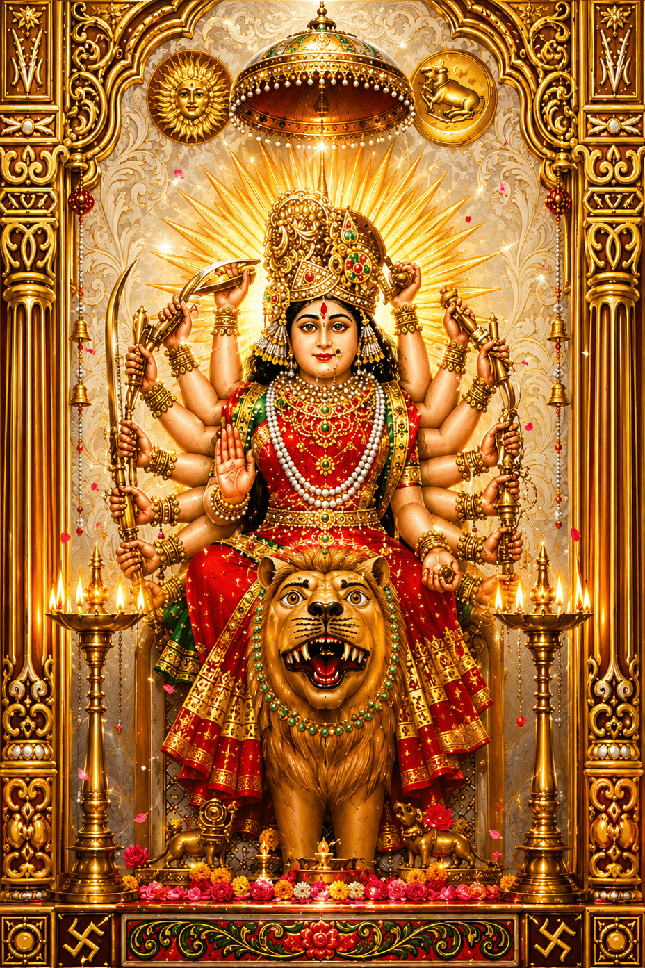 Shri Modheshwari Mata — Kuldevi of the SKJMS community